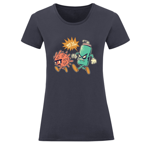 Тениска "Микроб" (дамска) - 2