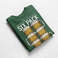 Ватирана блуза "Six Pack Beers" - small - 1