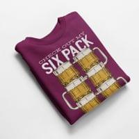 Ватирана блуза "Six Pack Beers" - small - 2