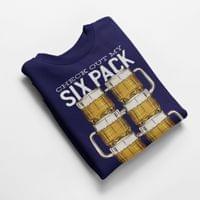 Ватирана блуза "Six Pack Beers" - small - 5