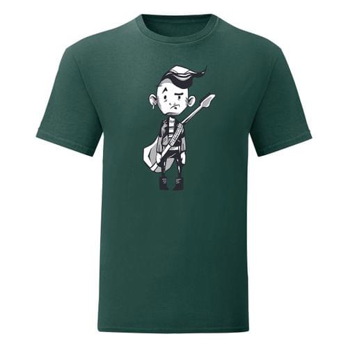 Мъжка тениска "Китарист" - 2