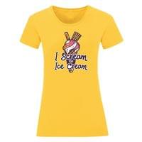 Дамска тениска "Scream Ice Cream" - small - 1