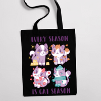 Eко чанта "Cat Season" - small - 1