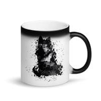 Магическа чаша "Черна котка" - small - 2