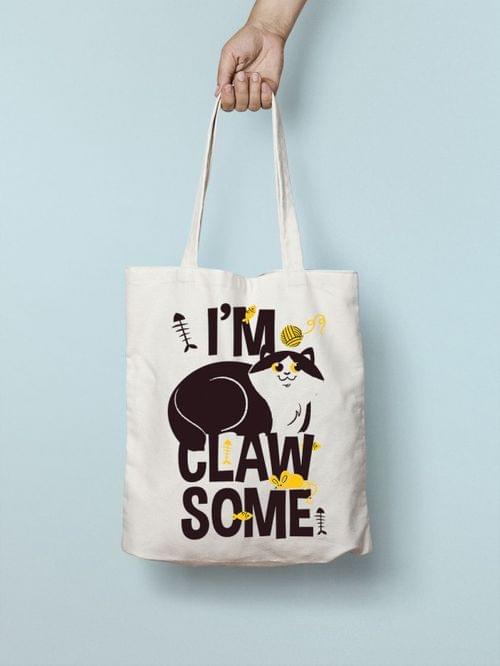 Еко чанта &amp;quot;I&amp;#039;m Clawsome&amp;quot; - 1