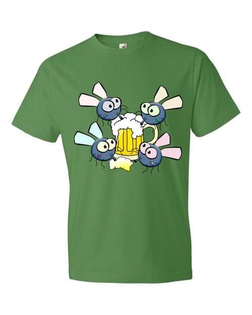 Мъжка тениска "Бирена муха" - 2