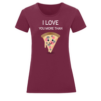 Тениска "More Than Pizza" (дамска) - small - 15