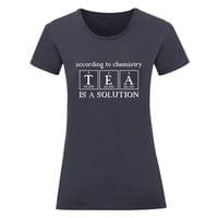 Дамска тениска "Tea Is A Solution" - small - 5