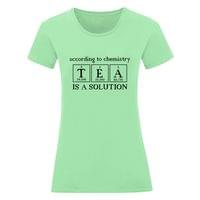 Дамска тениска "Tea Is A Solution" - small - 6