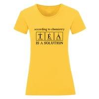 Дамска тениска "Tea Is A Solution" - small - 9