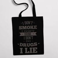 Еко чанта "I Lie" - small - 1