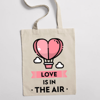 Eко чанта "Love Is In The Air" - small - 0