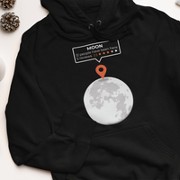 Дамска худи рокля "Location The Moon" - small - 0