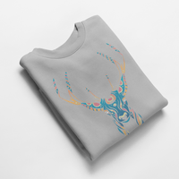 Ватирана блуза "Trippy Deer" - small - 4