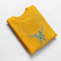 Ватирана блуза "Trippy Deer" - small - 5