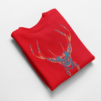 Ватирана блуза "Trippy Deer" - small - 6