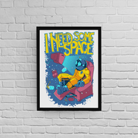 Постер с рамка "I Need Some Space" - small - 0