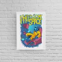 Постер с рамка "I Need Some Space" - small - 1