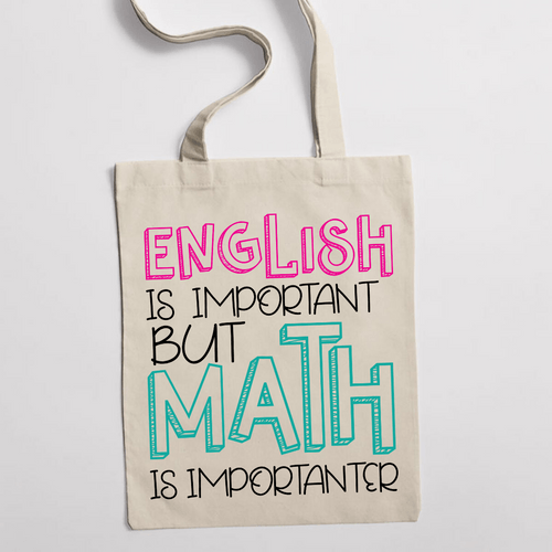 Еко чанта &amp;quot;English vs. Maths&amp;quot; - 1