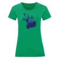 Дамска тениска "Горски лос" - small - 2