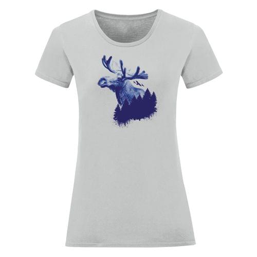 Дамска тениска "Горски лос" - 2