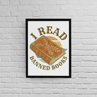 Постер "Read Banned Books" - small - 0