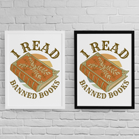 Постер "Read Banned Books" - small - 2