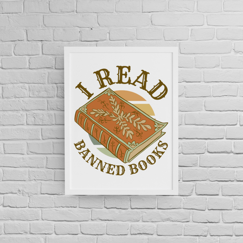 Постер &amp;quot;Read Banned Books&amp;quot;