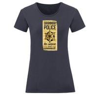 Тениска "Grammar police" (дамска) - small - 5