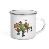 Емайлирано канче "Старост-нерадост" - small - 3