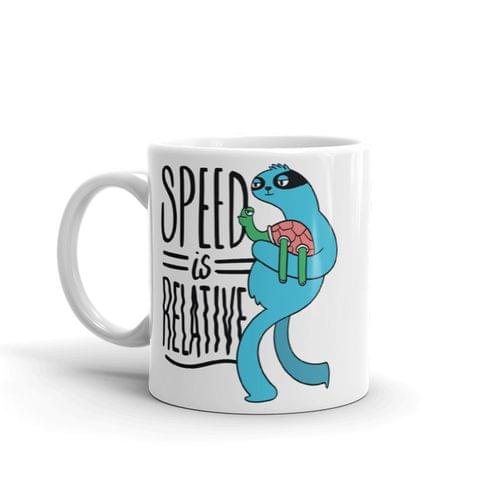 Чаша "Speed Is Relative" - 2