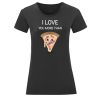 Тениска "More Than Pizza" (дамска) - small - 16