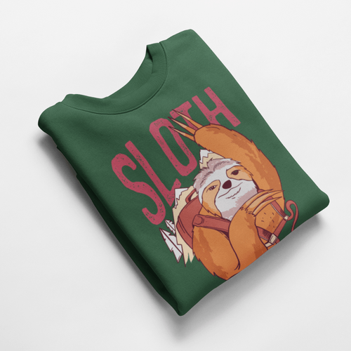 Ватирана блуза "Sloth Hiking Team" - 2