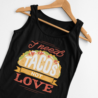 Мъжки потник "I Need Tacos" - small - 0