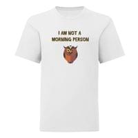 Тениска "Not A Morning Person" (детска) - small - 0