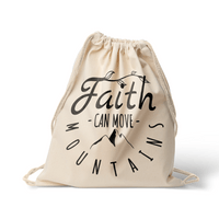Мешка "Faith Can Move Mountains" - small - 0