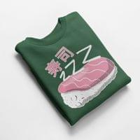 Ватирана блуза "Sleeping Sushi" - small - 0