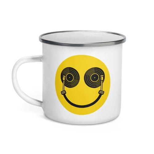 Емайлирано канче "Smile DJ" - 2