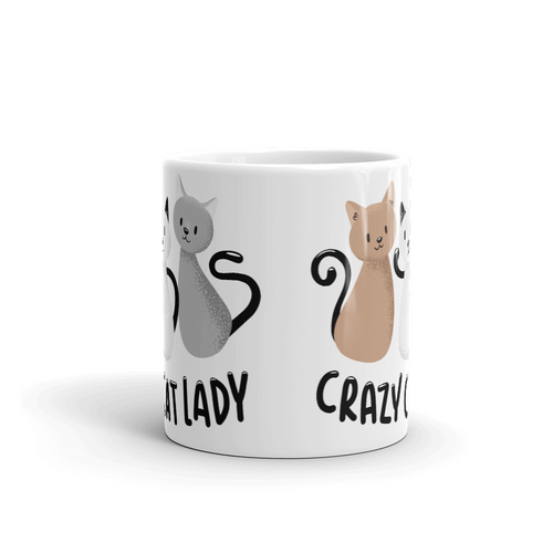 Чаша "Crazy Cat Lady" - 2