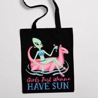 Eко чанта "Girls Wanna Sun" - small - 0