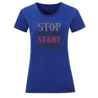 Тениска "Stop Talking" (дамска) - small - 10