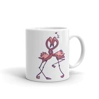 Чаша "Влюбени фламинго" - small - 2