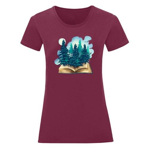 Дамска тениска &amp;quot;Bookish Forest&amp;quot;
