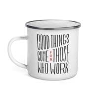 Емайлирано канче "Good things" - small - 1