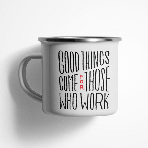 Емайлирано канче &amp;quot;Good things&amp;quot; - 1