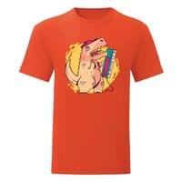 Мъжка тениска "Retro T-Rex" - small - 5