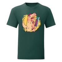 Мъжка тениска "Retro T-Rex" - small - 6