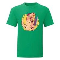 Мъжка тениска "Retro T-Rex" - small - 4