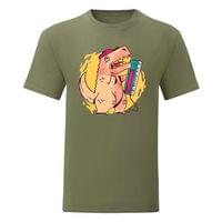 Мъжка тениска "Retro T-Rex" - small - 10