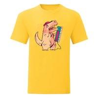 Мъжка тениска "Retro T-Rex" - small - 15